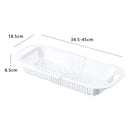 Drain Basket Bowl Rack Kitchen Fruit Basin Storage Rack Sink Retractable Sink Storage Rack
