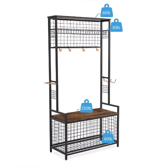 Garage Sports Equipment Storage Rack