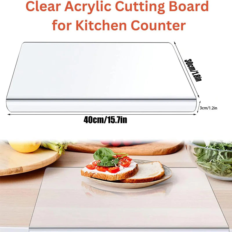 Altsuceser Acrylic Chopping Board, pastry board, carving board